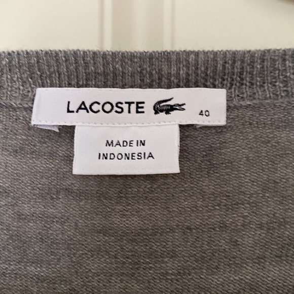 LACOSTE WOMEN’S WOOL DRESS SIZE 40 . - Picture 4 of 16